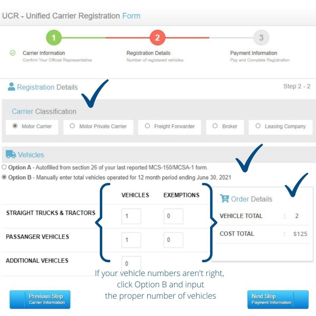 Step By Step Guide Unified Carrier Registration Online